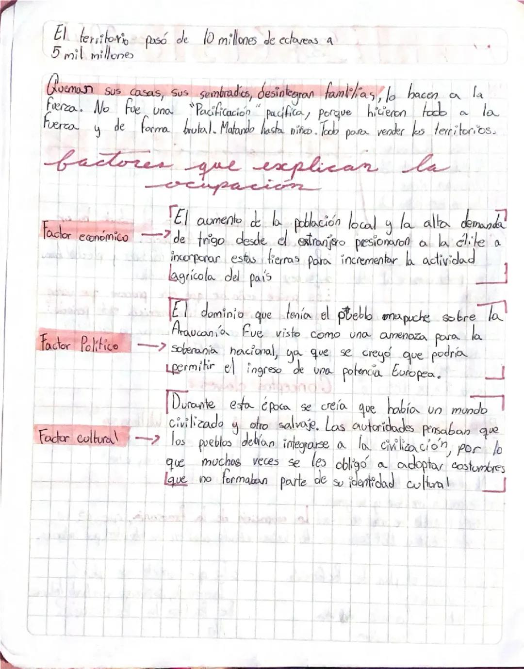 Ocupación de la Araucania Chile 1861-1883