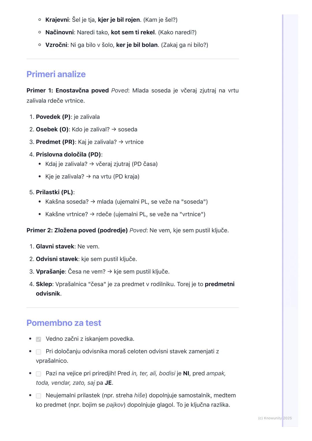 # Stavčni Členi in Skladenjska
Razmerja
Skladnja: Stavčni členi in skladenjska
razmerja
Skladnja ali sintaksa je del slovnice, ki se ukvar