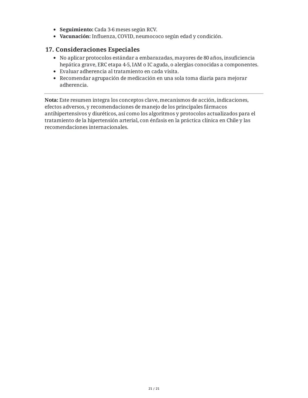 Farmacología de Antihipertensivos y Diuréticos
1. Introducción y Objetivos
El manejo de la hipertensión arterial (HTA) es fundamental en la