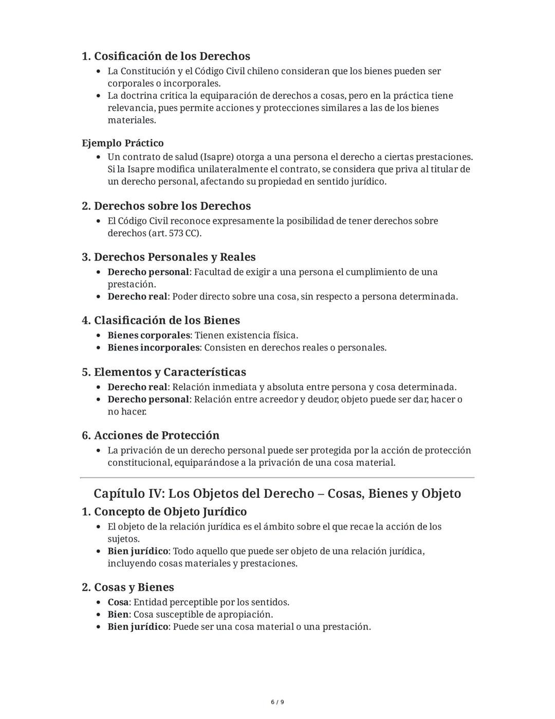 Capítulo XII: Los Derechos Subjetivos
1. Concepto y Teorías de los Derechos Subjetivos
Definición y Origen
El derecho subjetivo es una de la