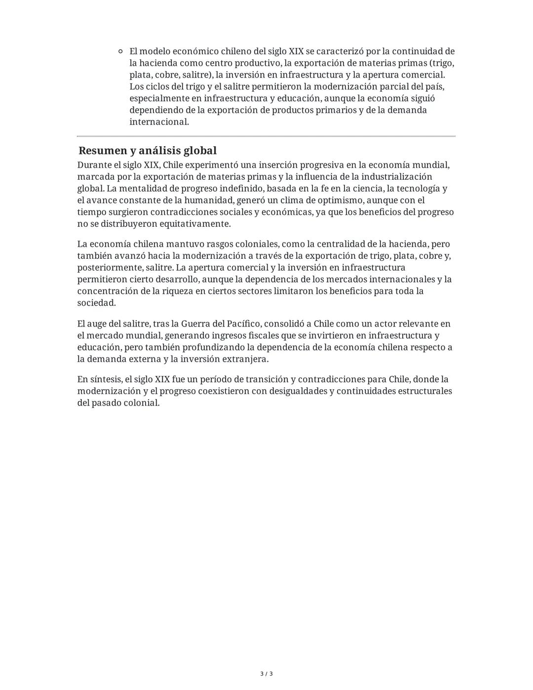 Unidad 3: "Chile del siglo XIX en la economía mundial"
Bitácora 35
Meta de la clase:
"Conocer cómo Chile se insertó en la economía mundial."