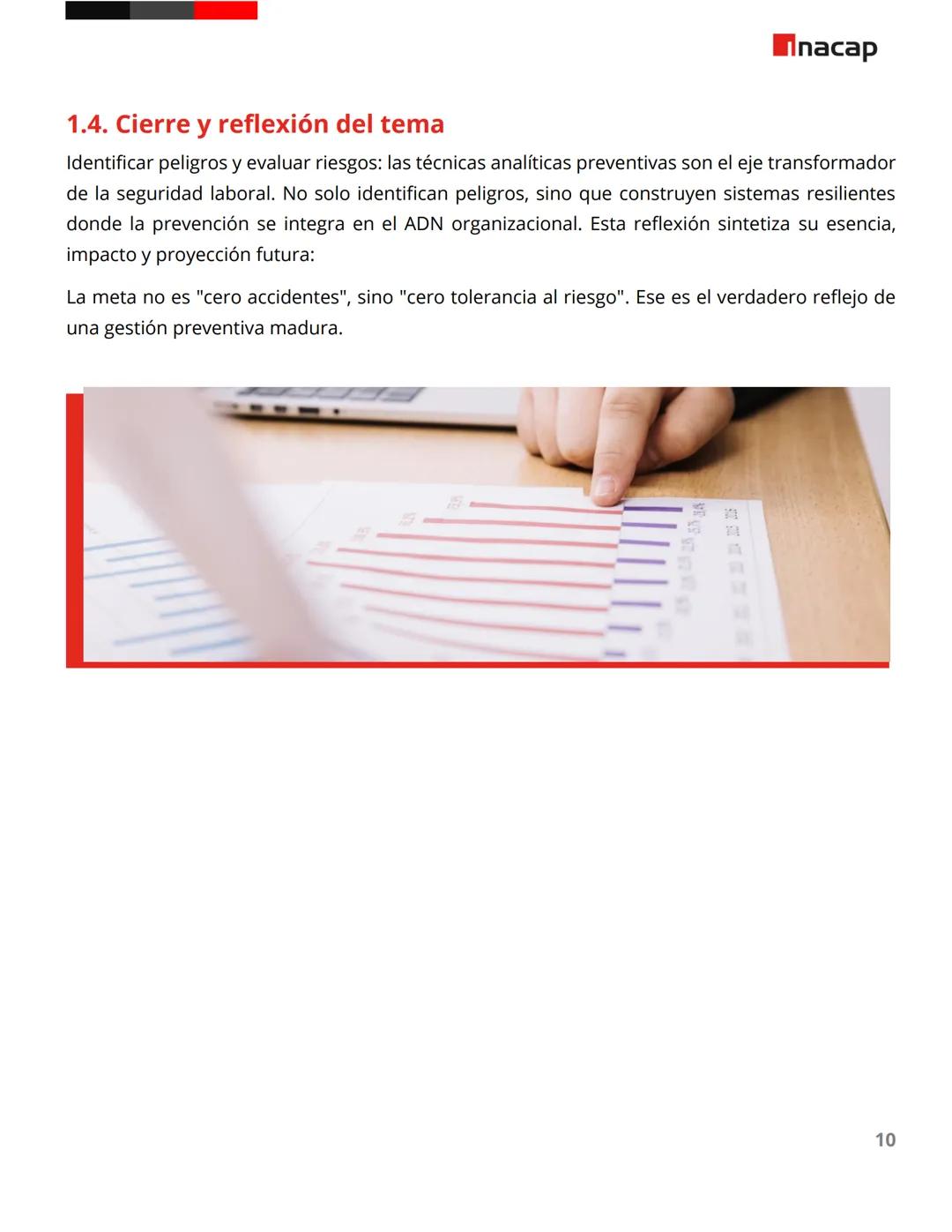 # Técnicas analíticas, inspecciones y observación de seguridad
Lectura
Inacap # Introducción
Las técnicas de prevención de riesgos labora