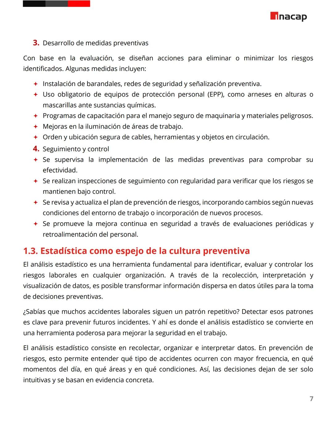 # Técnicas analíticas, inspecciones y observación de seguridad
Lectura
Inacap # Introducción
Las técnicas de prevención de riesgos labora