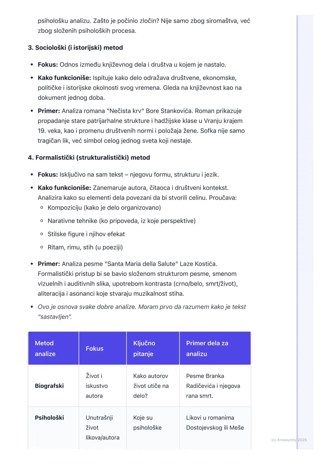 # Uvod u književnu teoriju i
metodologiju analize
Uvod u teoriju i metodologiju književnosti
Ovo je produbljivanje onoga što smo već radil