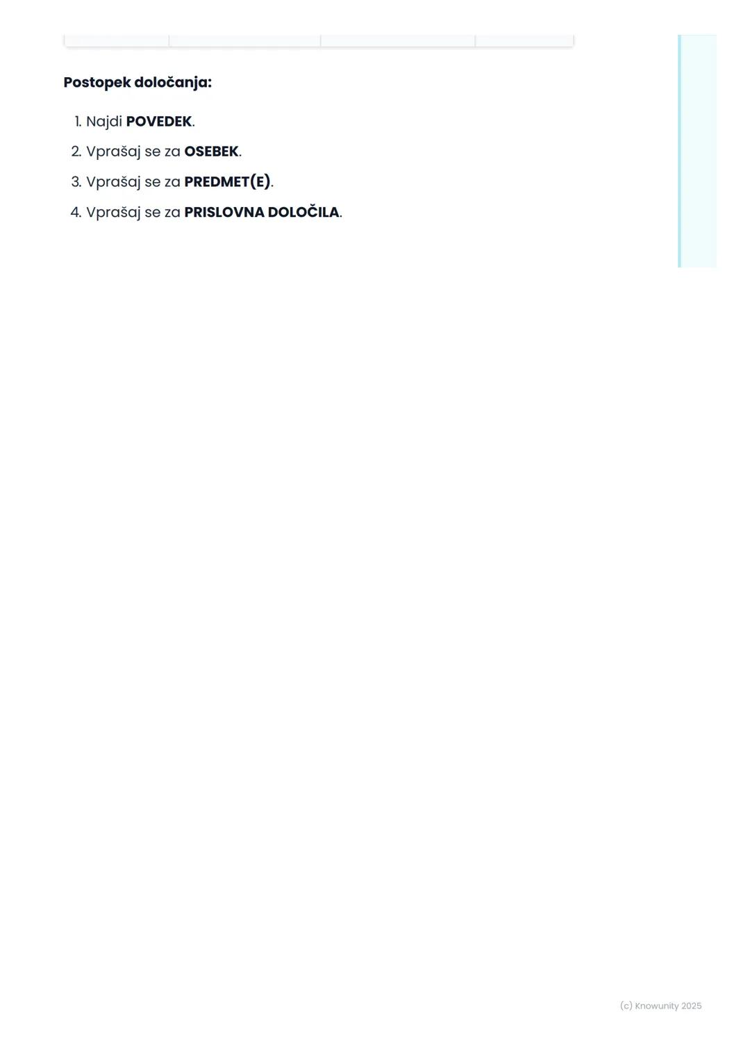 # Stavčni členi
Uvod v stavčne člene
Stavčni členi so deli povedi. Vsaka beseda ali skupina besed v povedi
ima svojo nalogo. Če razumemo t