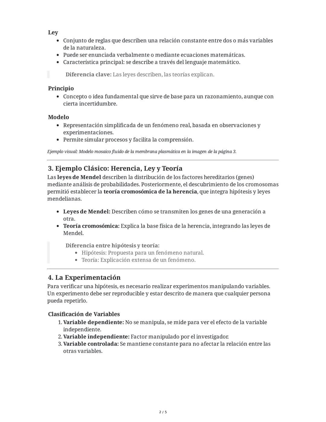 Habilidades de Pensamiento Científico - Resumen Extendido
1. Introducción a la Ciencia y el Método Científico
La ciencia es una búsqueda con
