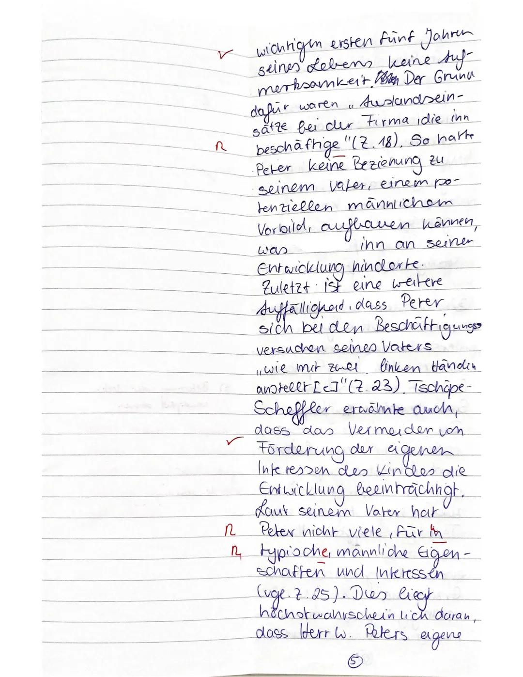 # Fallbeschreibung,,, Peter"
Peter ist das jüngste von drei Kindern der Familie W.. Er wird im Alter von zehn Jahren
einer Erziehungsberatu