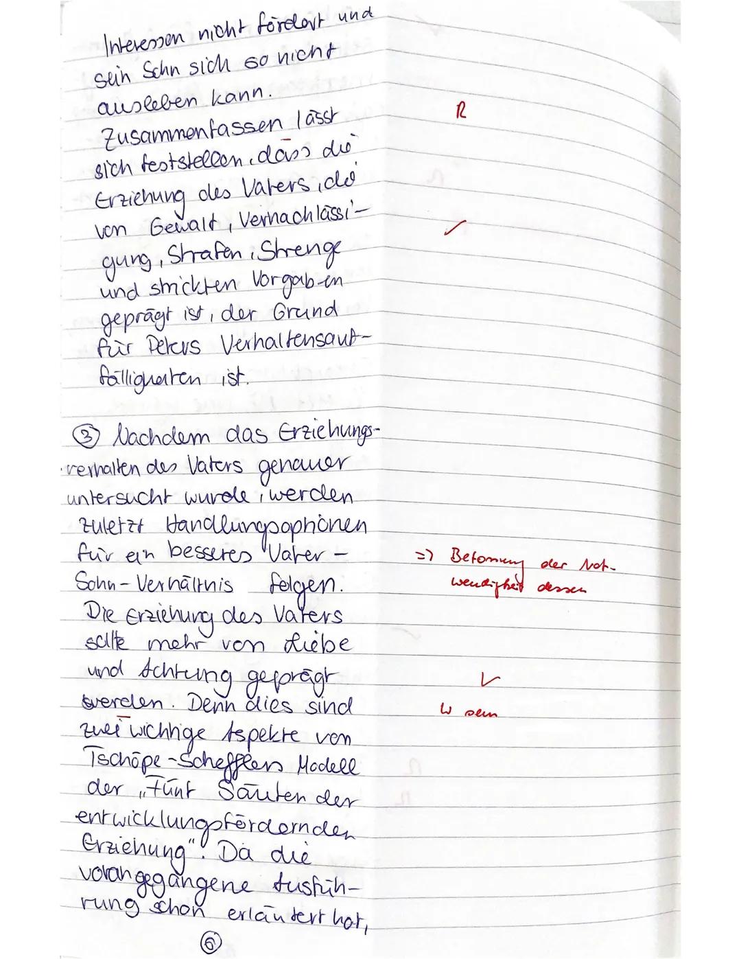 # Fallbeschreibung,,, Peter"
Peter ist das jüngste von drei Kindern der Familie W.. Er wird im Alter von zehn Jahren
einer Erziehungsberatu