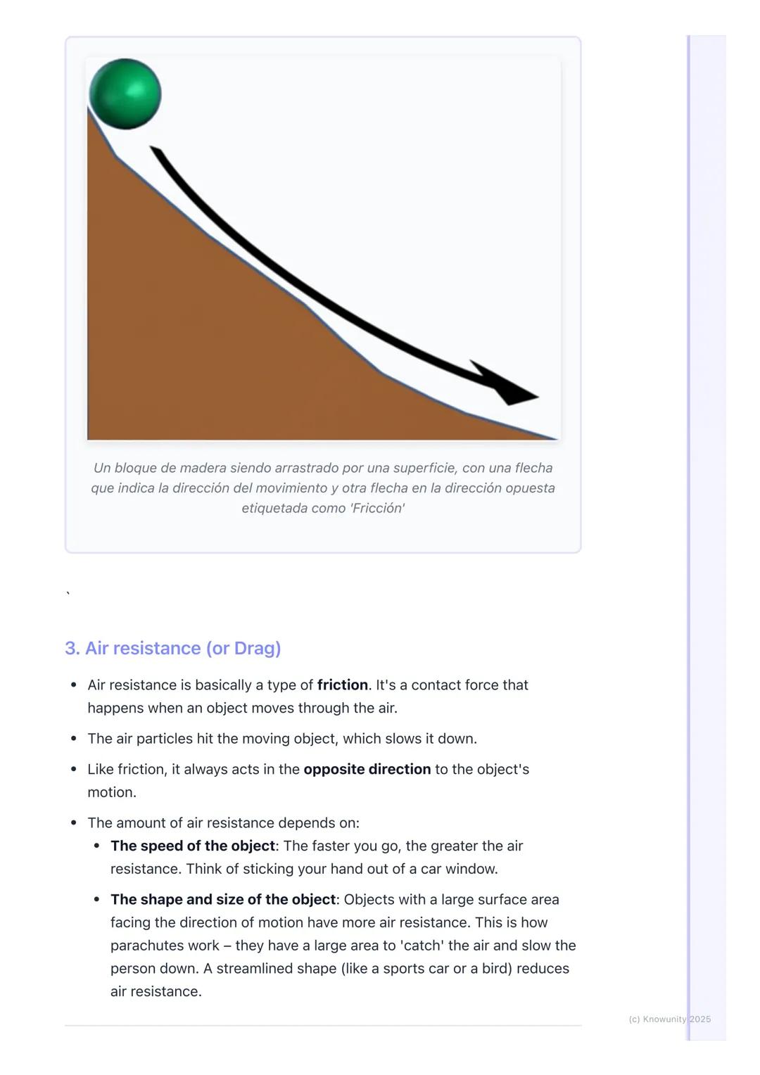 # Types of Forces
What are forces?
A force is basically a push or a pull on an object. Forces can make things start
moving, stop moving, c